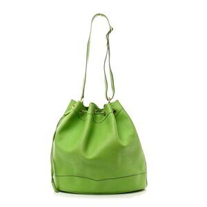 Hermes Veau Gulliver Market Drawstring Bag 28 Granny Shoulder Bag